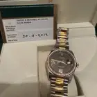 Rolex Datejust oyster perpetual ساعة رولكس ديت جست الماس