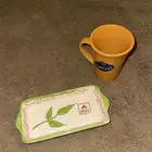 صحن شاي ربيع وكوب لوزين للبيع