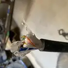 كيبل كهربائي 10 خطوط نضيف استخدام ست شهور تقريبا 200 متر