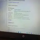 للبيع لاب توب hp ويندوز عشرة احمر مرفق لكم تفاصيل الجهاز