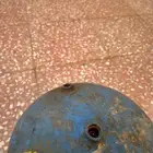 إسطوانة غاز زرقاء دائرية