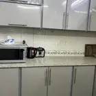 مطبخ رخام طبيعي نظيف