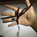 طقم رجالي سبحة و خاتم عقيق