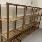 ارفف تخزين للمخزن و لوحتين ايكيا