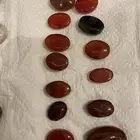 احجار عقيق يمني اصلي مشروط اسعار مناسبة .