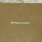 نظارة ميتا كويست 3 ذاكرتها512 جيجابايت استعمال شهرين جديده