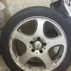 جنوط مرسيدس e240 اصلي بالكفرات