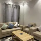 شقة مفروشه غرفتين وصاله جديدة للايجار الشهري بحي الووضة
