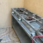 موقد غاز حديد ثقيل يتحمل الوزن
