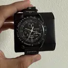 ساعة سواتش سنوبي - اللون الاسود ( مستعمل )