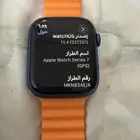 ساعة ابل 7 مقاس 45 ضمان جرير خاليه من الخدوش