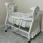 سريراطفال نضيف وجديدلايوجدفيه اي عيوب