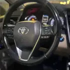 كامري موديل 2019 فل ابشن   فتحه   اتوماتيك اللون ابيض