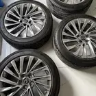 للبيع جنوط لكزس ES طقم 4 مقاس 18 فل كامل وكفرات جديد
