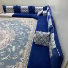 كنب ازرق حرف L