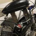 سيكل مرهم عليه مكينة