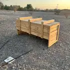 صندوق خشب كبير للبيع