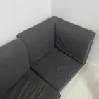كنب ارضي لون رصاصي غامق