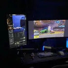 شاشة قيمنق طويله