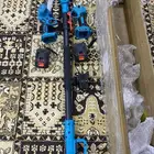 مقص كهربائي مع مشاره كهربائيه ومطول