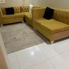 كنب حرف ال نضيف مع اربع خداديات