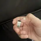 خاتم رولكس اصلي واضح حجمه امامكم على السوم