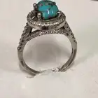 خاتم فيروز نيشابوري مع فصوص الماس