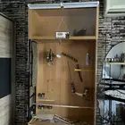 قفص خشب للكروان و الطور الصغيره و المتوسطه