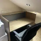 مكتب وكرسي كفرات متحرك