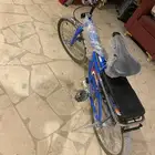 سيكل رامبو شاريه بعد العيد الاضحى جديد لون ازرق تركيب قراطس