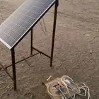 طاقه شمسيه بكامل اغراضها مع السلك واللمبات