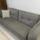 كنب للبيع واحد عدد 4 قطع ثنتين كبار وثنتين فرديه