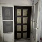 باب المنيوم تور مع مع باب حديد نفس مقاسات بعض