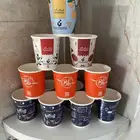 طباعة أكواب ملونة
