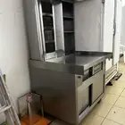 الات شورما او مكينه شورما كامل مع دولاب