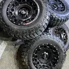 جنوط اكس دي 6 مسمار اصلي فرد f150 مع كفرات حجري مقاس 18