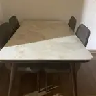 طاوله رخام 4كراسي