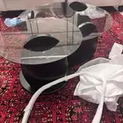 طاوله جديده اخذتها من نون وصلت امس بس قصيره ماناسبت