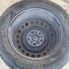 جنوط كامري وكالة مقاس 16 مع كفرات صيني الكفرات نضيفه