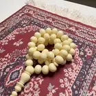 سبحه دومونه(ضمونه) 53 خرزه تمليكه صب قديم خراطه ربيع شرفه