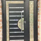 ابواب حديد وشبابيك المنيوم صغيره وكبيره وابواب المنيوم