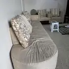 مجلس كنب 4قطع 2كنب و2زاويه و6مخده وا مراكي