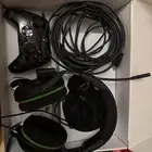 اكسبوكس سيريس اس مع سماعه هايبر اكس و ssd و يدين