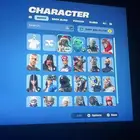 حساب فورت نايت سيزن 4 و3 ماكس وفيه اغراض حلوه مستعجل 100