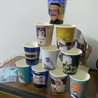 طباعة اكواب ورقية وتصميم ستكير شيت