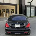مرسيدس S63 نظيف جدا أسود ملكي