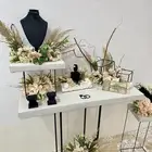 طاولة ملكة زواج شبكة ذهب