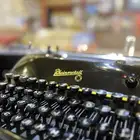 طابعة يدوية ملكية قديمة جدا 1950م تراثية