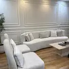 كنب 270مجلس نظيف جدا جدا استخدام مره واحده فقط