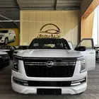 نيسان بلاتينوم فل كامل 2026 توين تربو ابيض سقف اسود